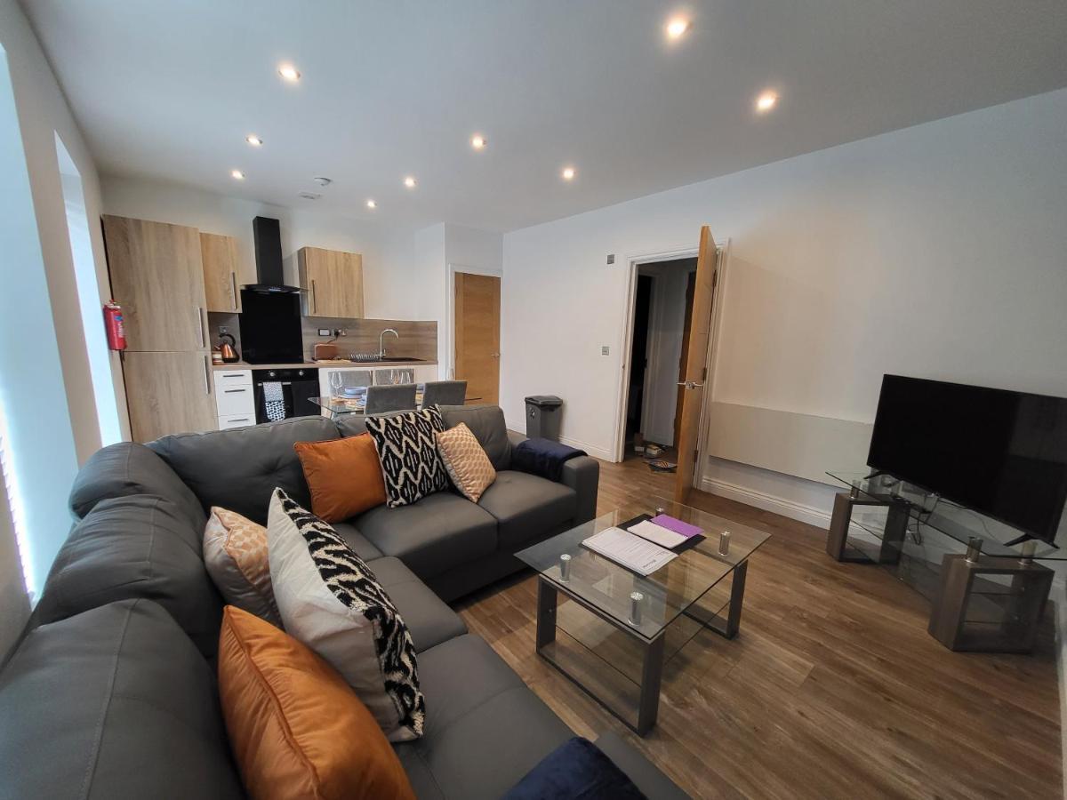 Stylish Jewellery Quarter Apartment Sleeps 6 Birmingham Exterior foto